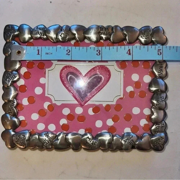 Valentine’s Day Conversation Candy Heart 4 x 5 Picture Photo Frame - Picture 11 of 14